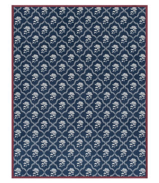 ChappyWrap Floral Trellis Blanket