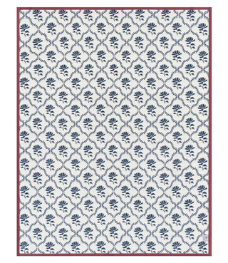 ChappyWrap Floral Trellis Blanket