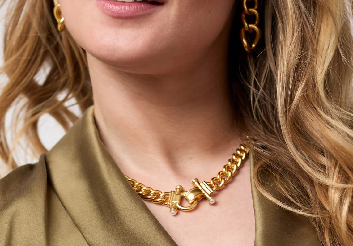 Julie Vos Dolce Demi Link Necklace