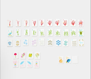 Mini Mahjer Beach Edition: Complete American Mahjong Travel Set & Carry Bag