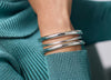 Julie Vos Havana Hoop or Bangle Silver