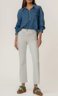 Kut From The Kloth  Kelsey High Rise Ankle Flare