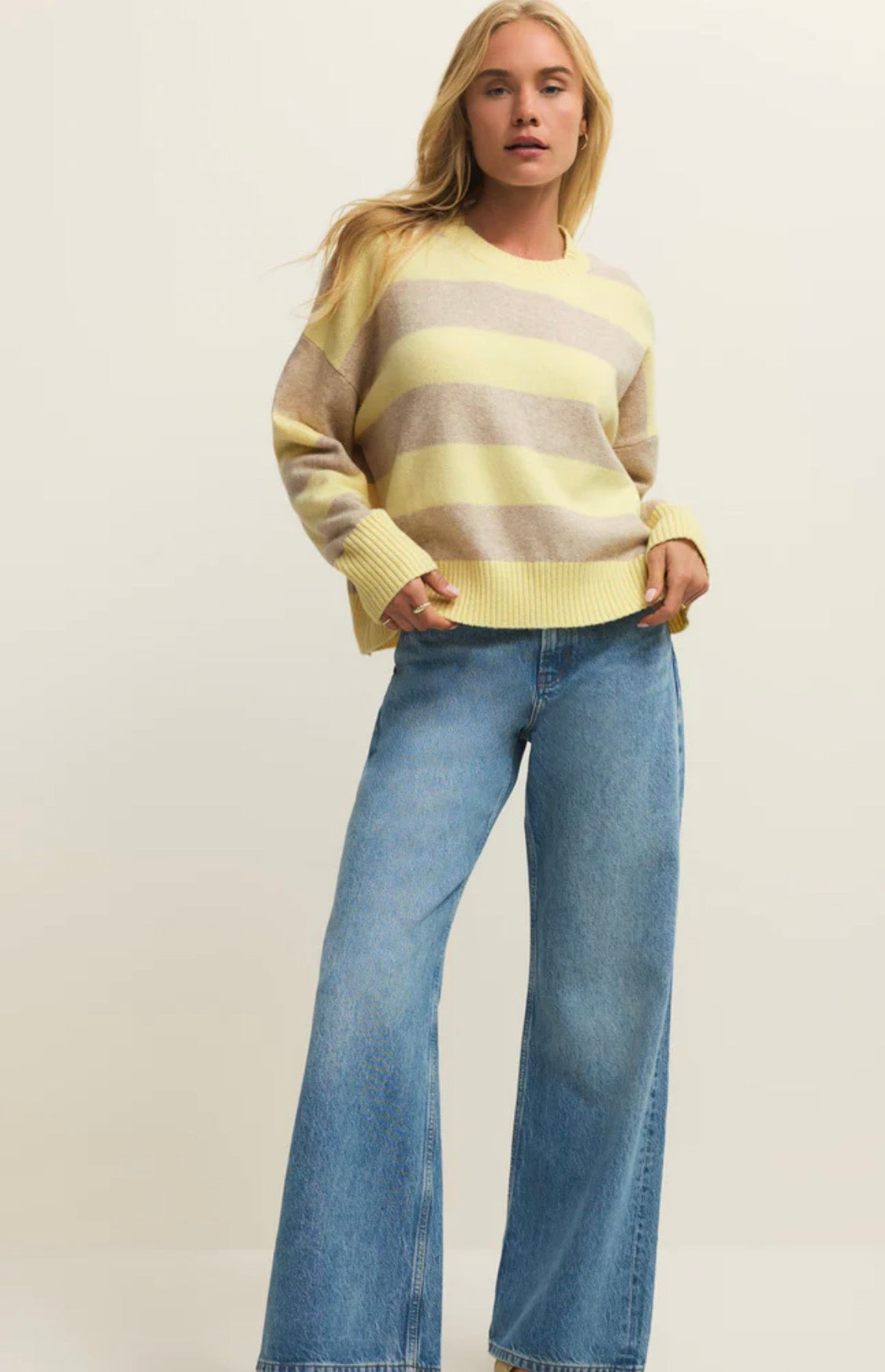 Z SUPPLY 
CIRRUS COZY STRIPE SWEATER