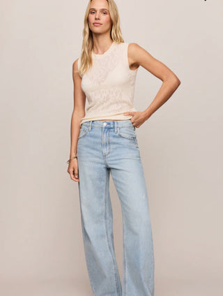 Z SUPPLY Tibi Mesh Tank – Lightweight Knit Sleeveless Top