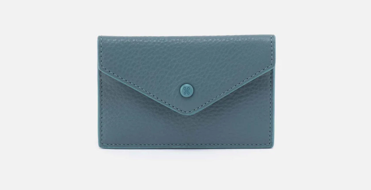 Shown in agave leaf which is a smoky blue color 