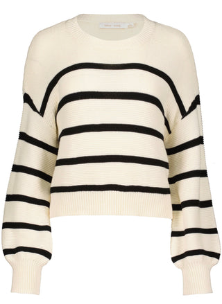 Bishop + Young Logan Striped Knit Pullover – Relaxed Fit