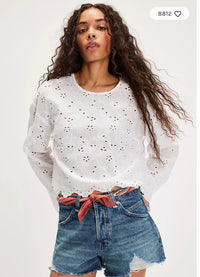 We The Free Now Or Never Denim Shorts In Sunsational