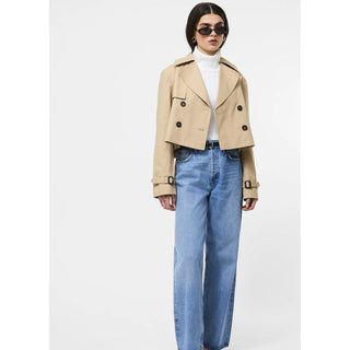 Jacket shown unbuttoned 