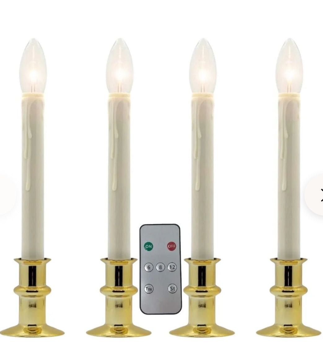 Window Candles - Battery Operated/Timer/Remote