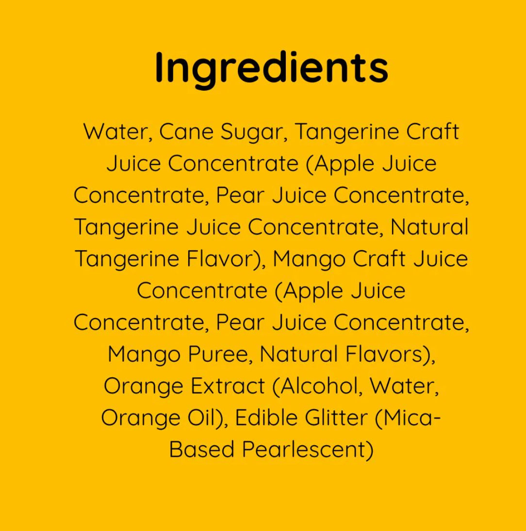 Ingredient list 