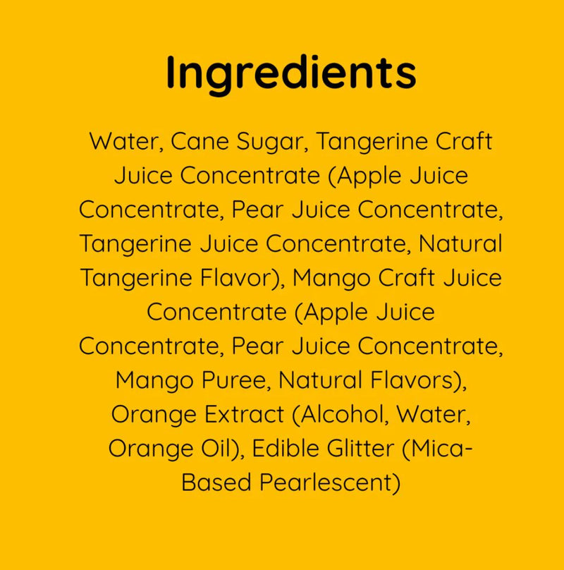 Ingredient list 