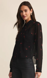 Z Supply VIVIENNE RIO FLORAL TOP