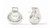 Pure silver plate (tarnish-free), imported glass
Length: 0.8 inches
Post for pierced ears
Includes pure silver plated earring backs
Julie Vos hallmark
