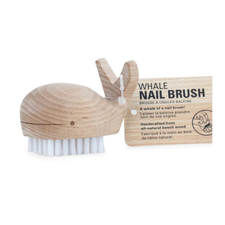 Pirates always have filthy nails. Get the pirate in your life a nautical wooden whale nail brush. Designed by FormNation, this durable beech wood nail brush is the perfect bathroom accessory for the "landlubber" in your house.
Design: FormNation
Materials: beechwood
Packaging: hang tag
Dimensions: 3,5 x 6 x 4,5 