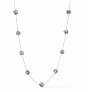 Julie Vos Solara Silver Collection Bracelet, Earrings, Necklace