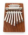 Heard in music around the world, the kalimba creates an unmistakable and ethereal sound. Our pocket-sized version has a sapele wood sound board and 8 steel keys for the best playing experience. Includes sheet music, tuning instructions and a guide. Tune before using.
Design: KDT
Materials: sapele wood, steel
Packaging: color box
Dimensions: 2.75" x 2" x 1" / 7 x 5,3 x 2,7 cm