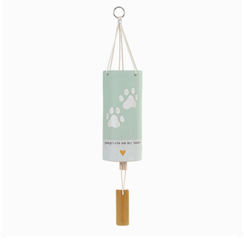 Paw Prints Wind Chime