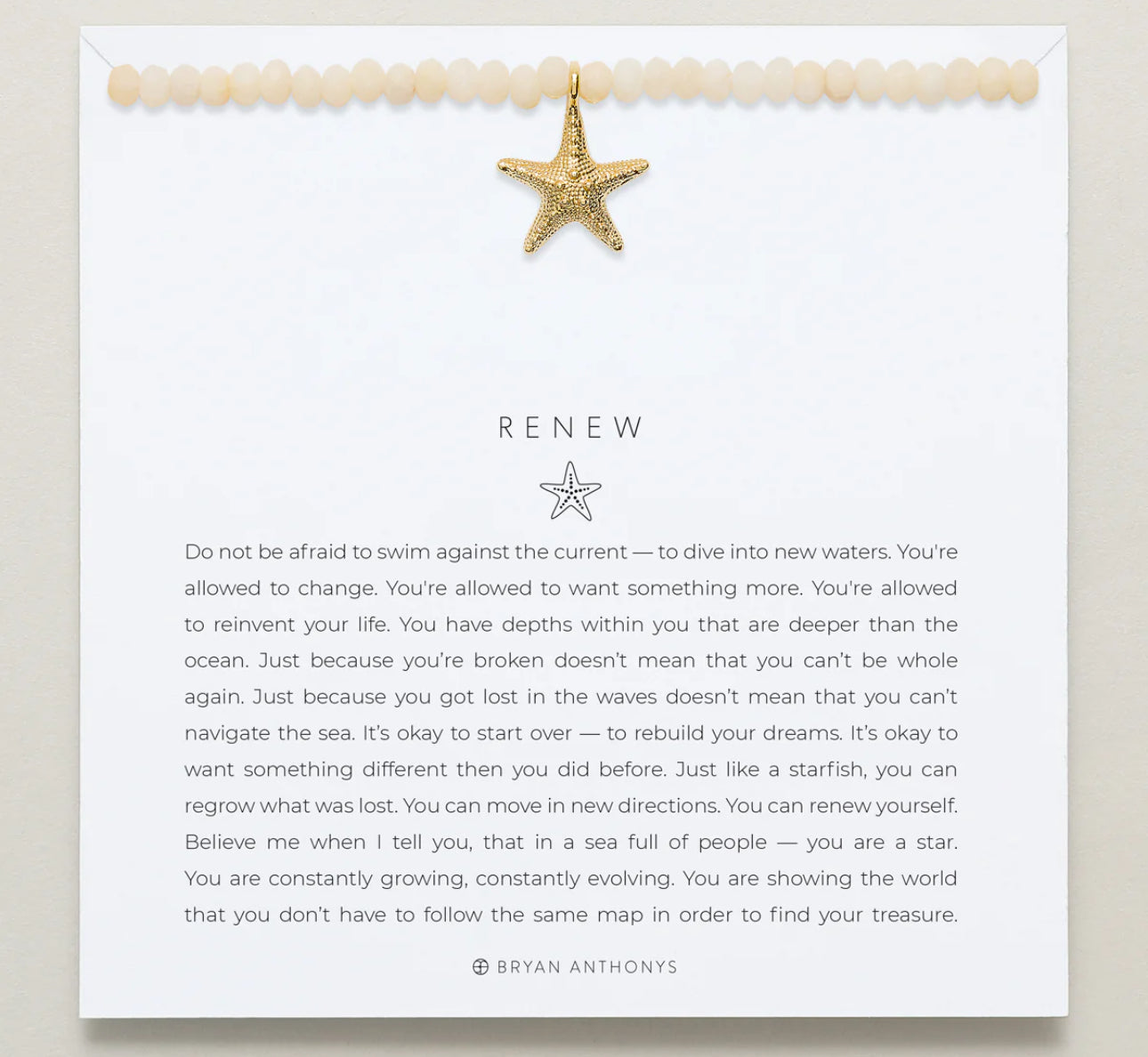Yellow pearl necklace with gold starfish 