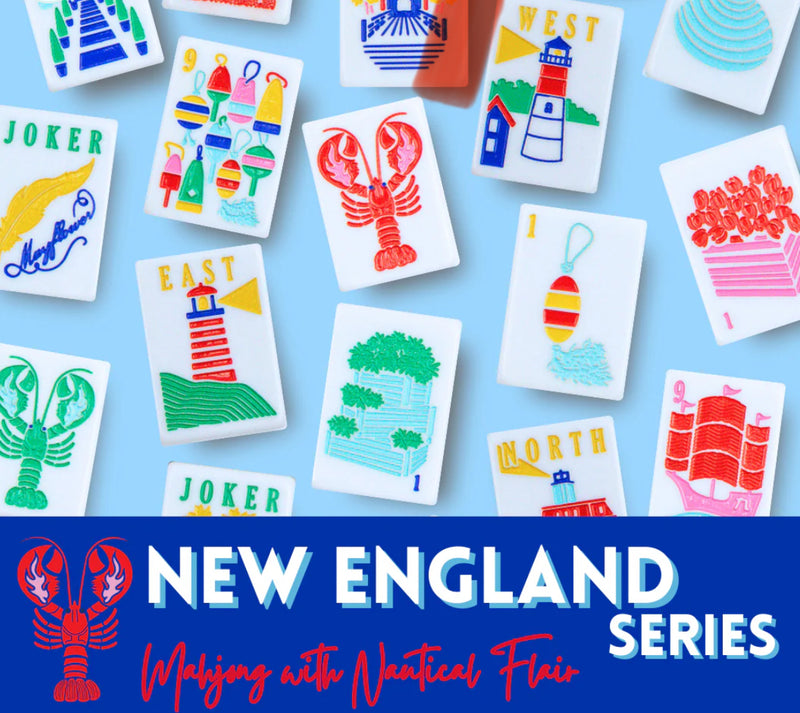 New England Mahjong Coasters- My Fair Mahjong