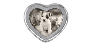 Mariposa Signature Heart Frame - Handcrafted Recycled Aluminum Picture Frame