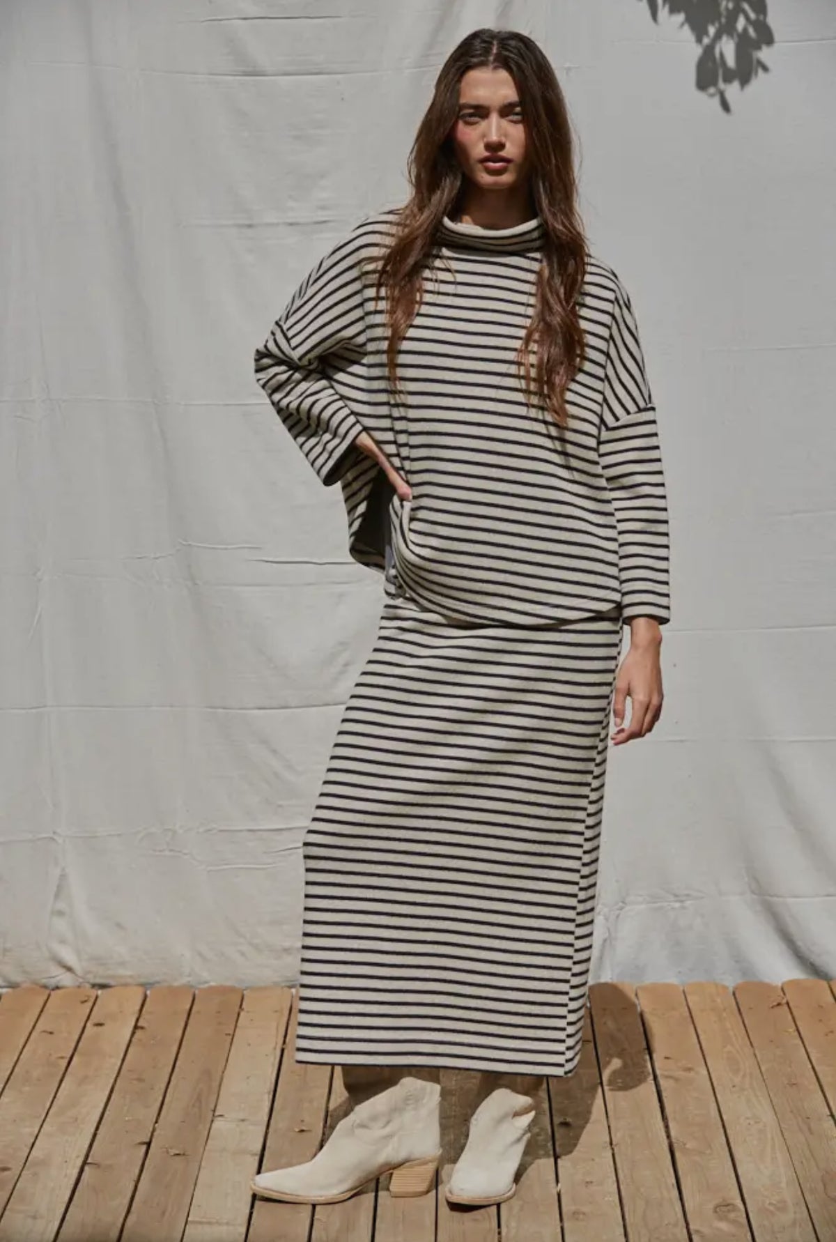Shown with matching skirt 