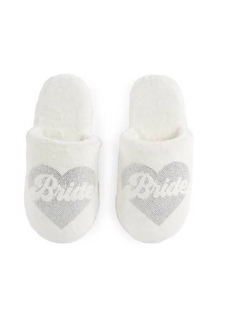 Bride Heart Slippers