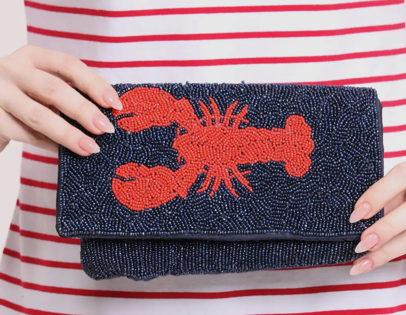 Beaded Lobster/Salty Clutch