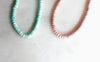 Pink/ Aqua  Opal Necklace Water Friendly