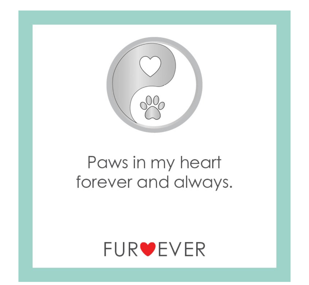 Pause in my heart forever and always Lola Card shown