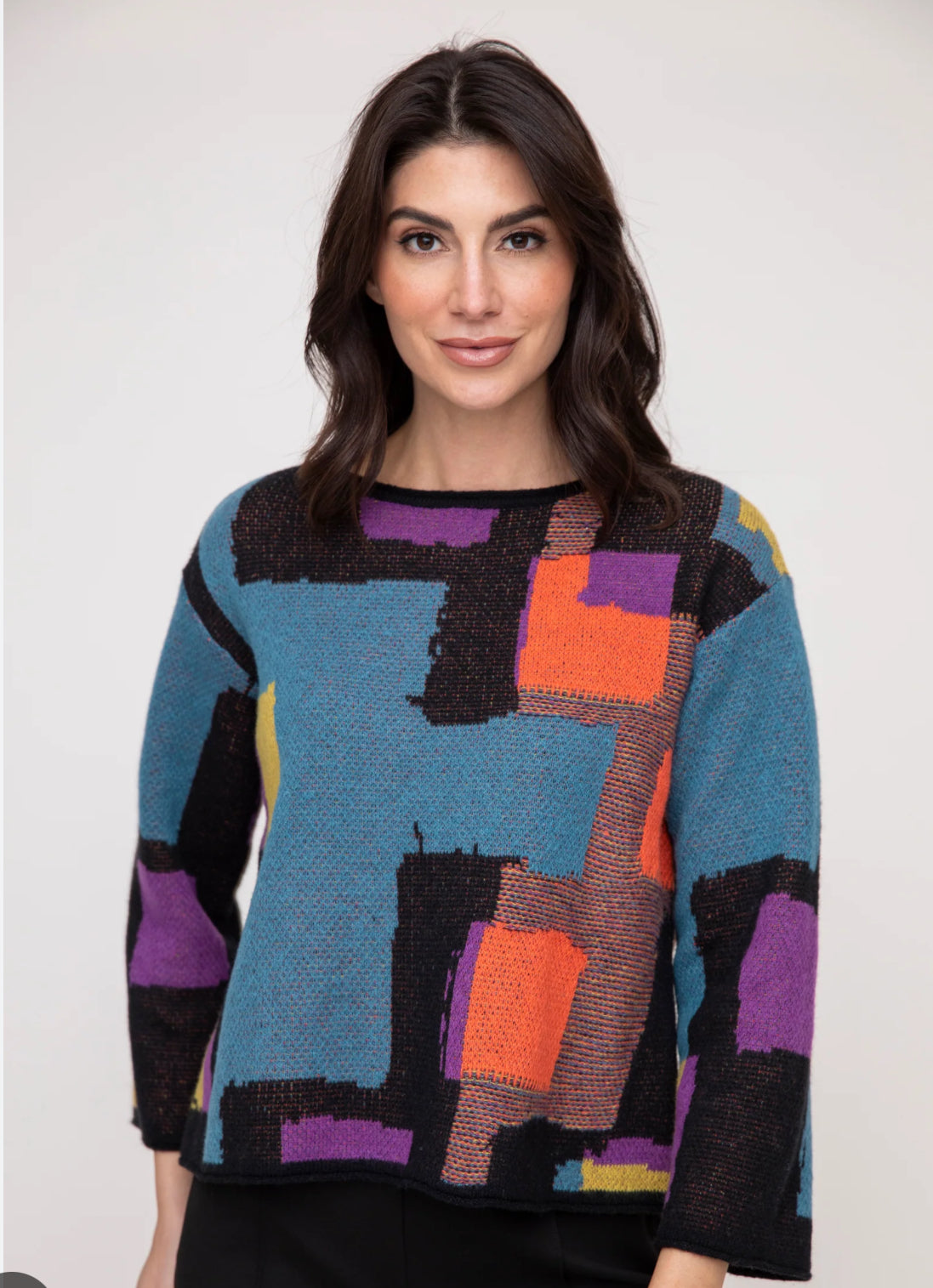 Liv by Habitat Collage Swing Pullover - Multi Color