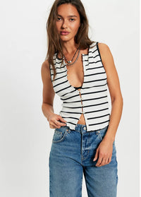 Free People 
Tilly Striped Vest