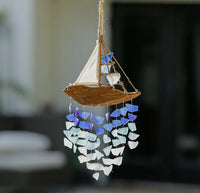 Driftwood Sailboat Wind chime