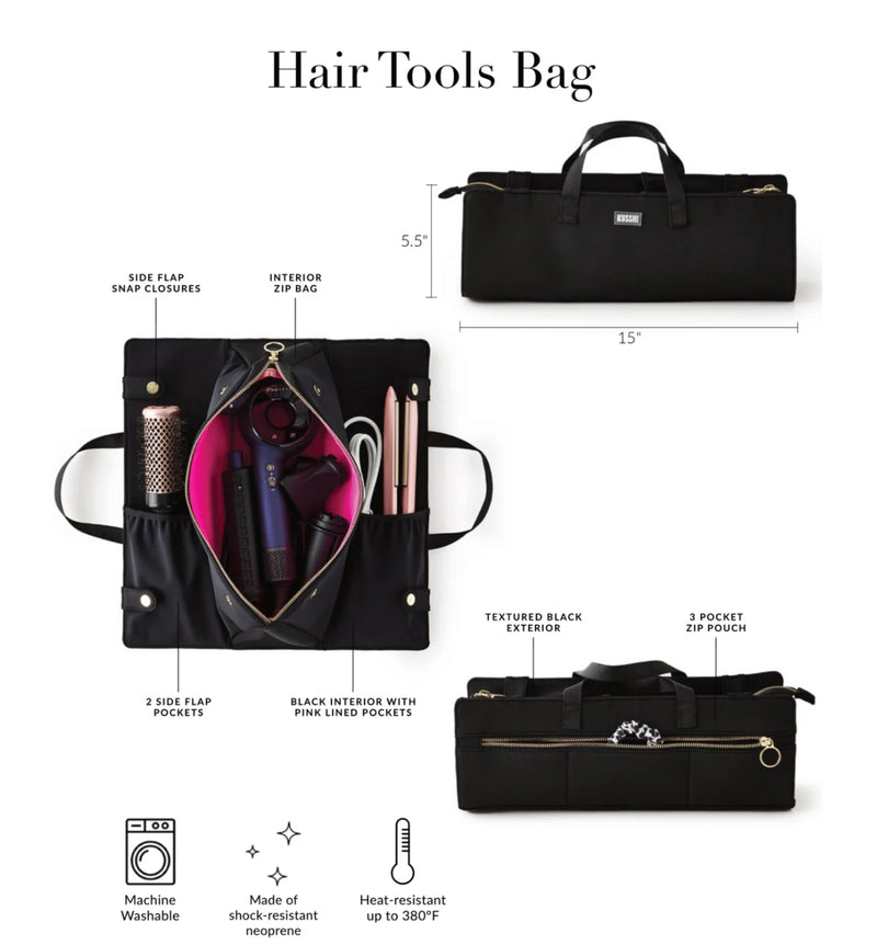 Kusshi Hair Tool Bag- Oprah Approved
