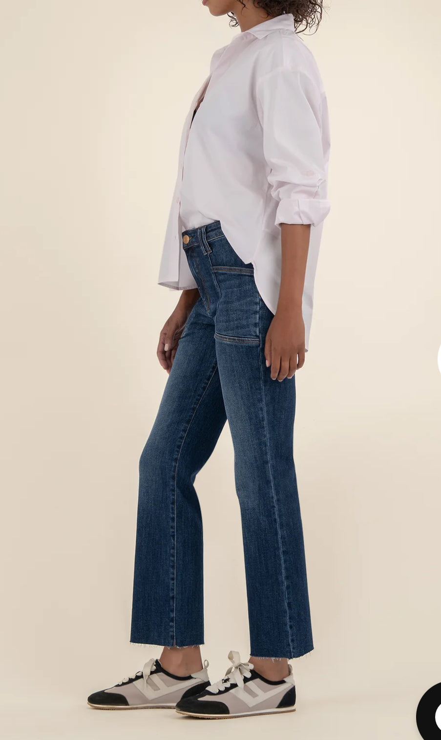 Kut From the Kloth Kelsey High Rise Ankle Flare