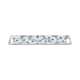 Handled Enameled Oyster Tray