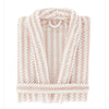 Bubble Stripe Fleece Soft Robe