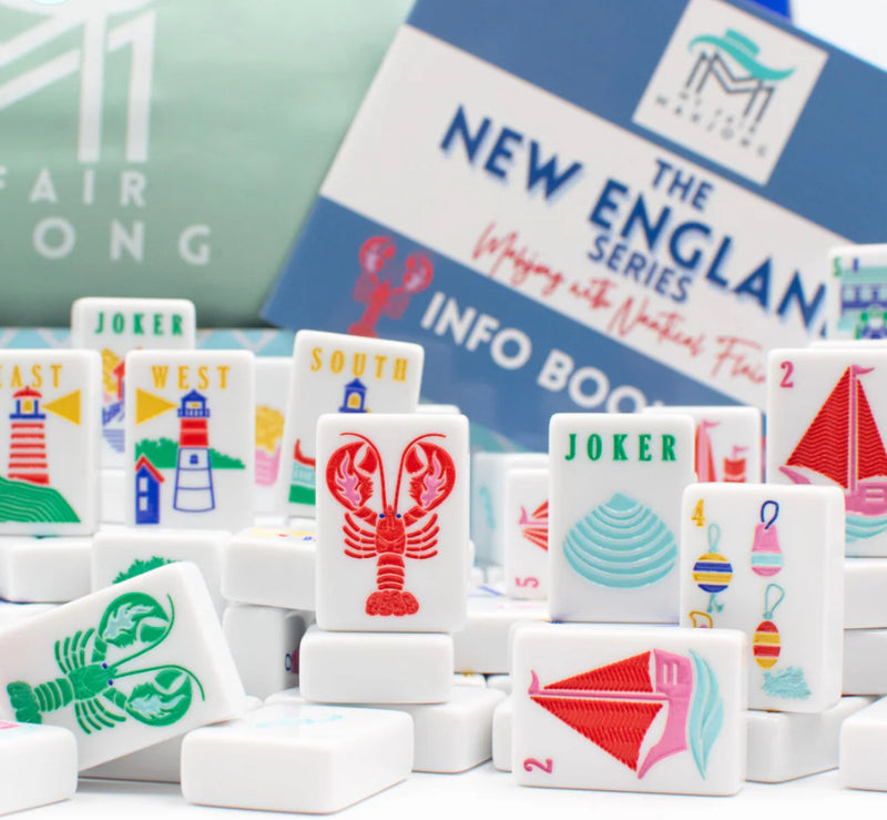 New England Mahjong Coasters- My Fair Mahjong