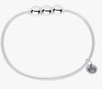 Cape Cod Triple Ball Bracelet Silver or Two-Tone Authentic LeStage