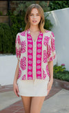 Buttons down the front 