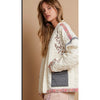 Embroidered Quilted Jacket