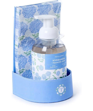 Coastal Hydrangea Foaming Soap & Guest Towel Gift Set (21-Piece)