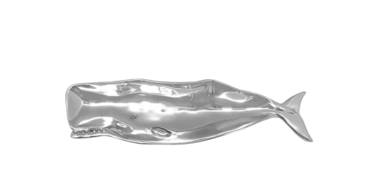 MARIPOSA NANTUCKET WHALE DISH