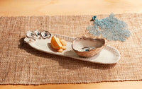 Oyster Tray and Dip Set