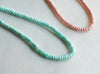 Pink/ Aqua  Opal Necklace Water Friendly