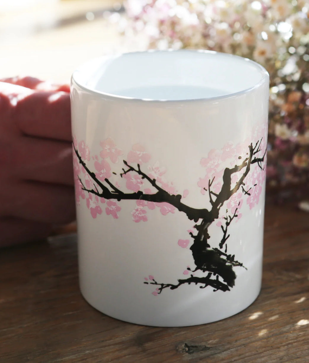 Cherry Tree Morphing/ Color Changing Mug