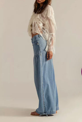 We The Free Lotus Balloon Jeans