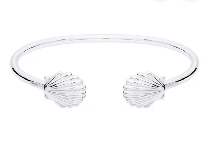 Cape Cod Scallop Shell Cuff Bracelet Authentic Lestage