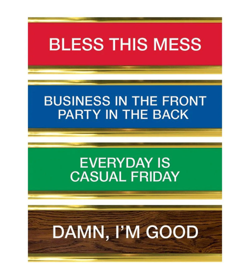 Daily Flip Desk Plaque