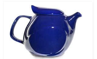 ChirpyPot Chirping Bird Ceramic Teapot with Infuser - Aqua Blue (36oz)