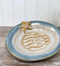 Handmade Starfish Pottery Soap Dish Or Pump